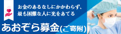 あおぞら募金（寄付金）